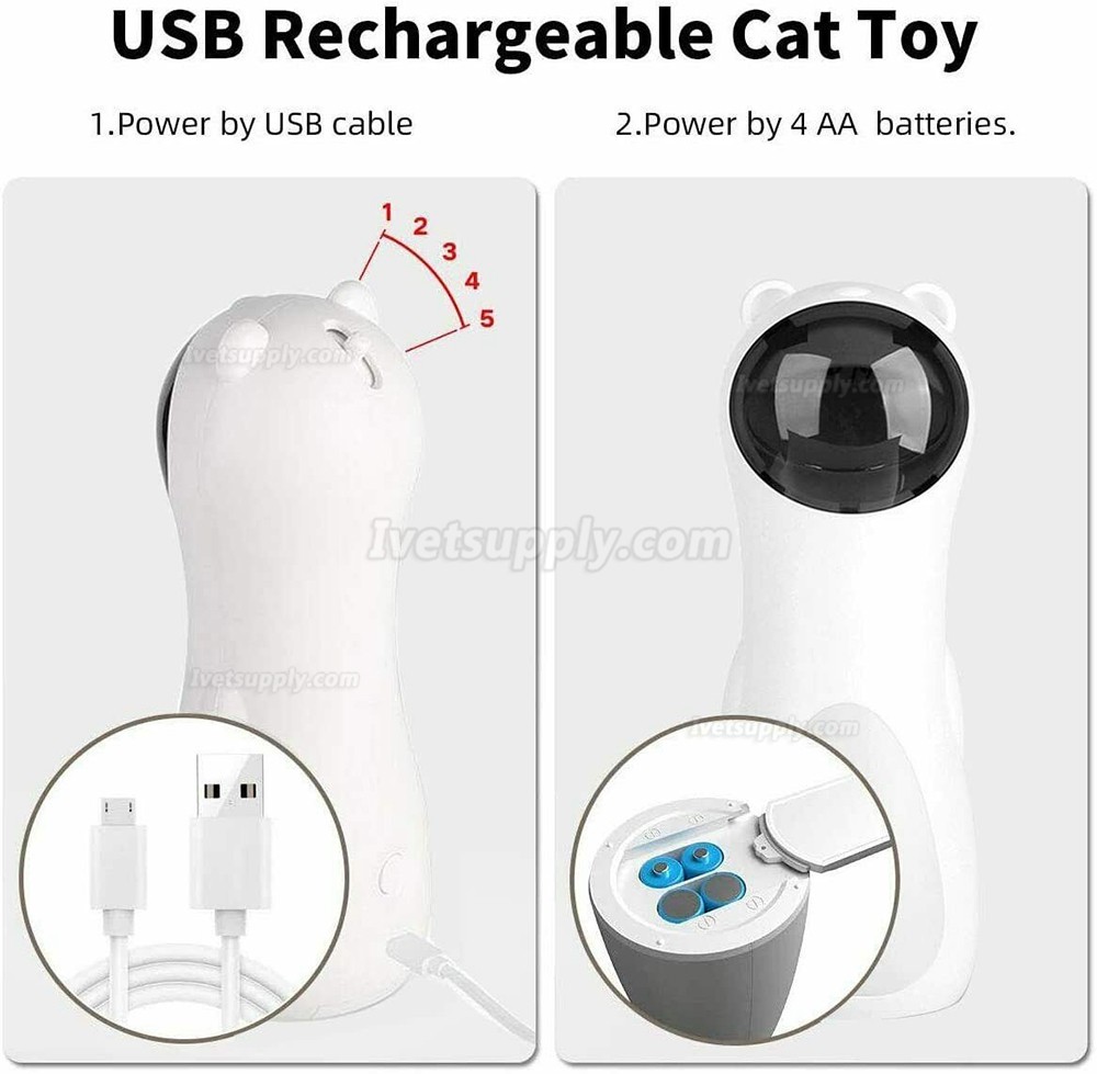 Cat Laser Toy Automatic Interactive Cat Toy for Indoor Cats